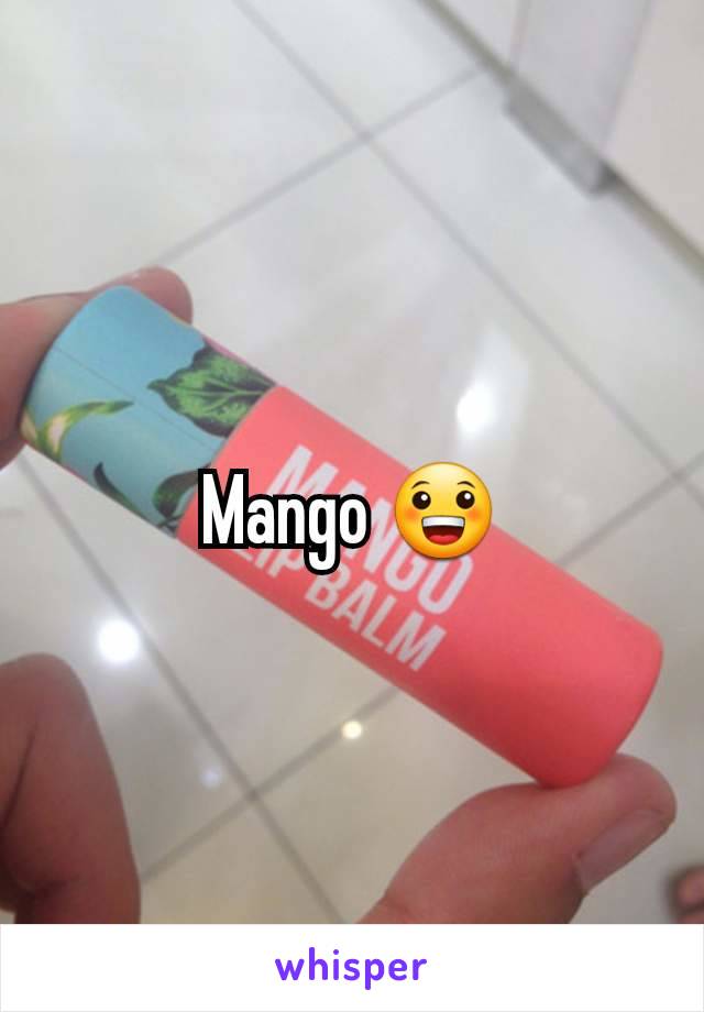 Mango 😀