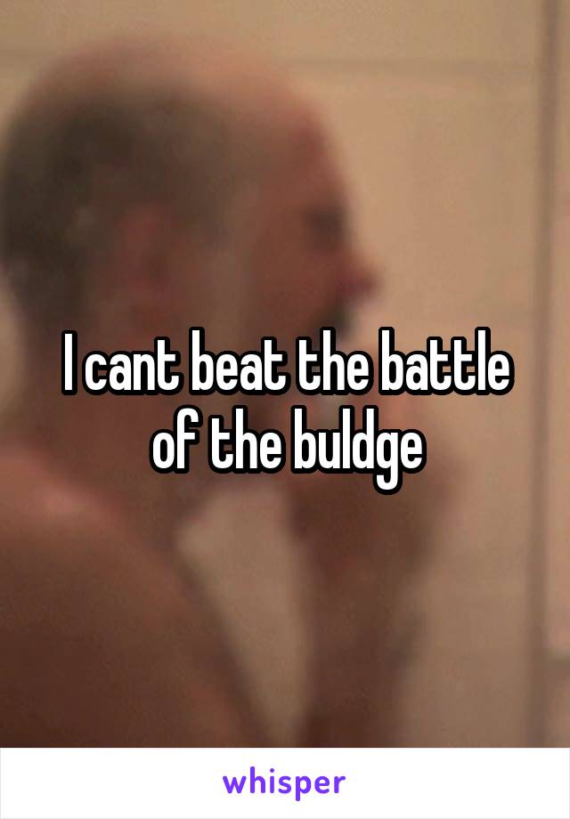 I cant beat the battle of the buldge