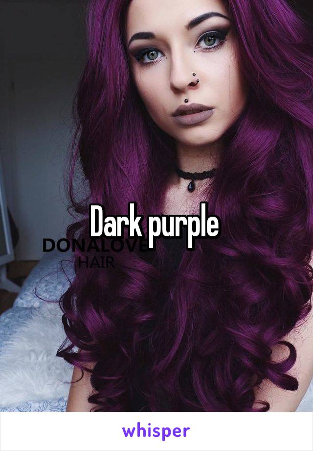 Dark purple 
