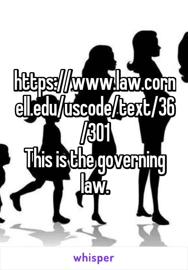 https://www.law.cornell.edu/uscode/text/36/301
This is the governing law.