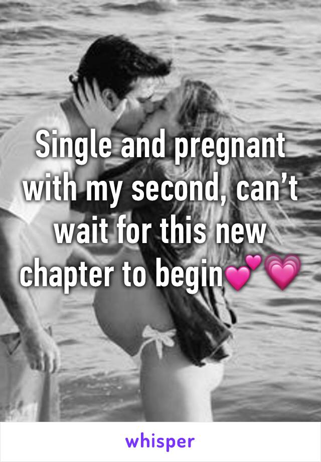 Single and pregnant with my second, can’t wait for this new chapter to begin💕💗