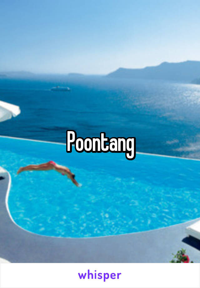 Poontang