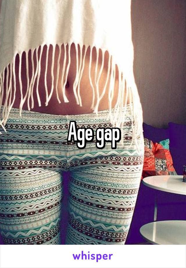 Age gap