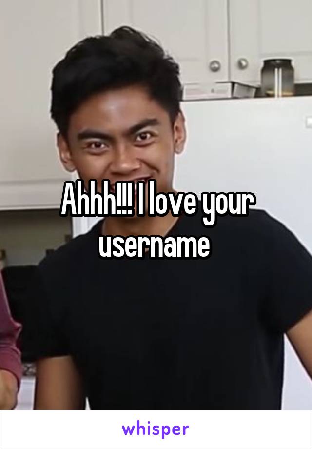Ahhh!!! I love your username 