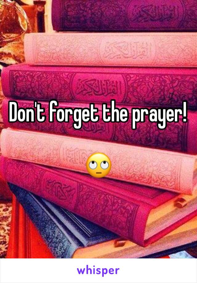 Don't forget the prayer!

🙄