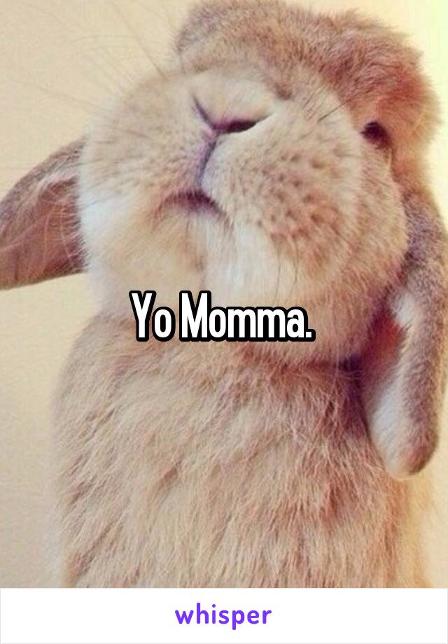 Yo Momma. 