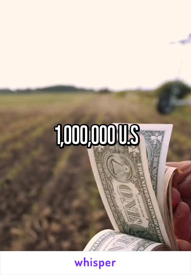 1,000,000 U.S