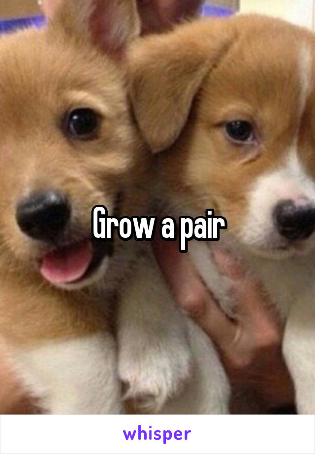 Grow a pair