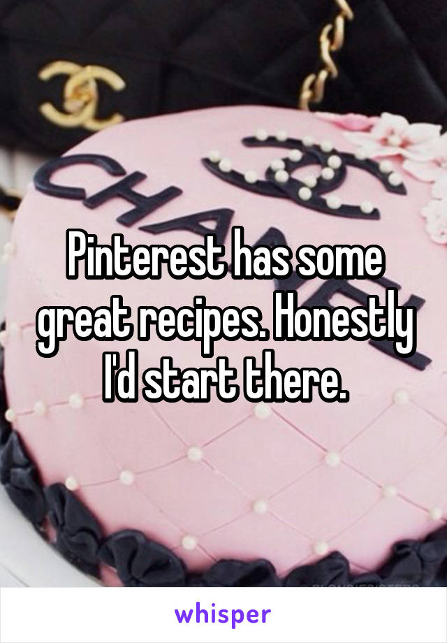 Pinterest has some great recipes. Honestly I'd start there.