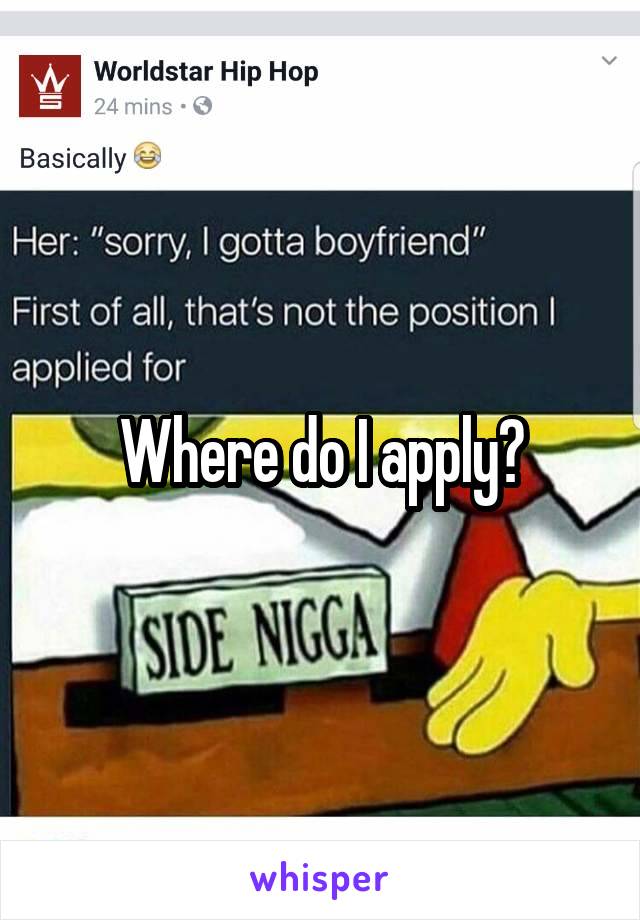 Where do I apply?