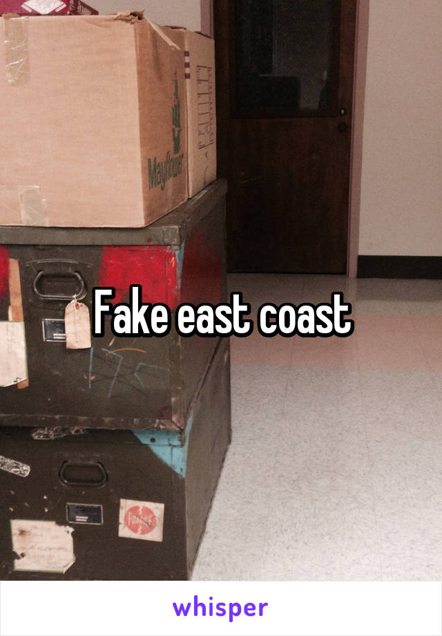 Fake east coast