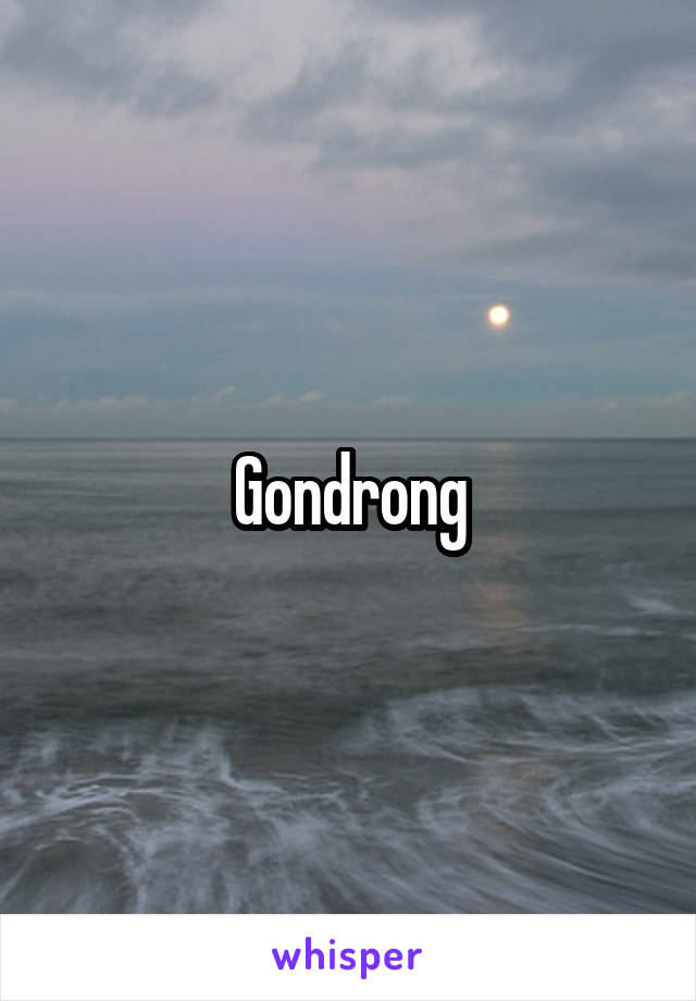 Gondrong