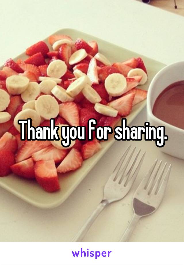 Thank you for sharing.