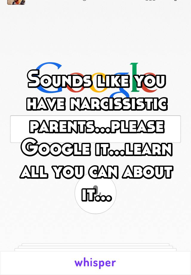 Sounds like you have narcissistic parents...please Google it...learn all you can about it...