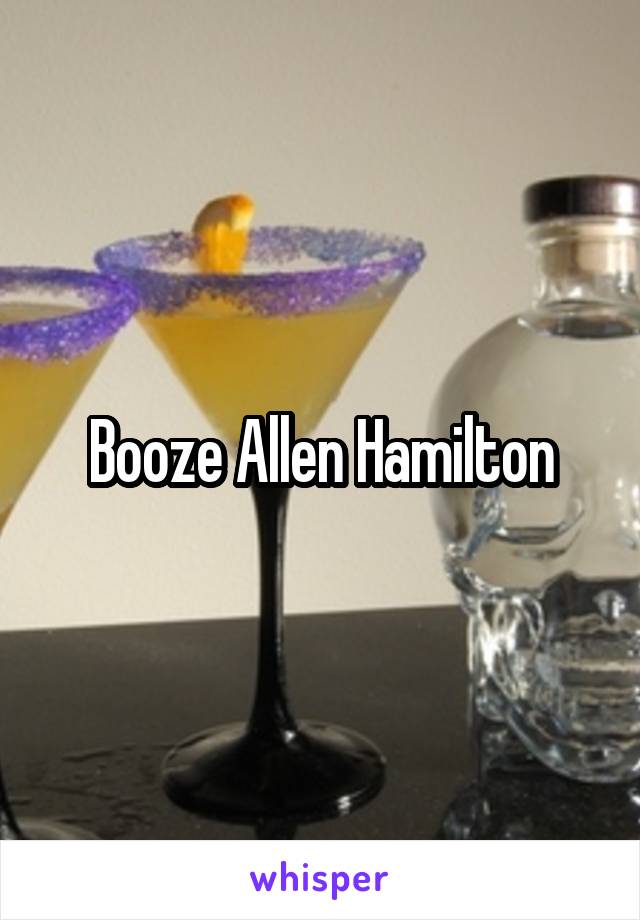 Booze Allen Hamilton