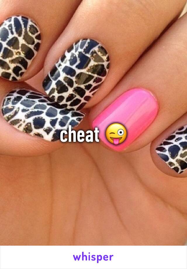 cheat 😜