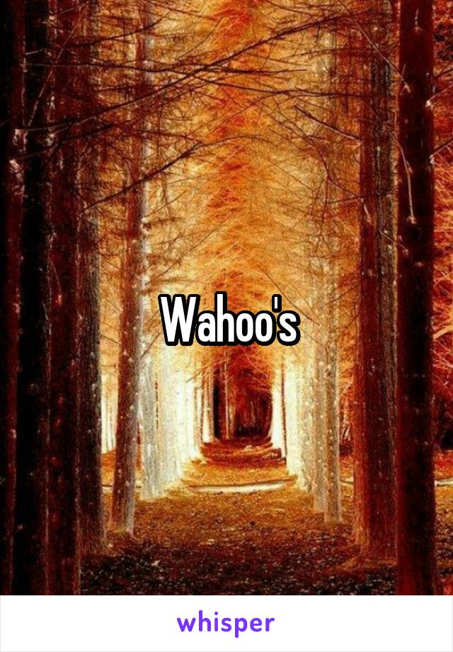 Wahoo's