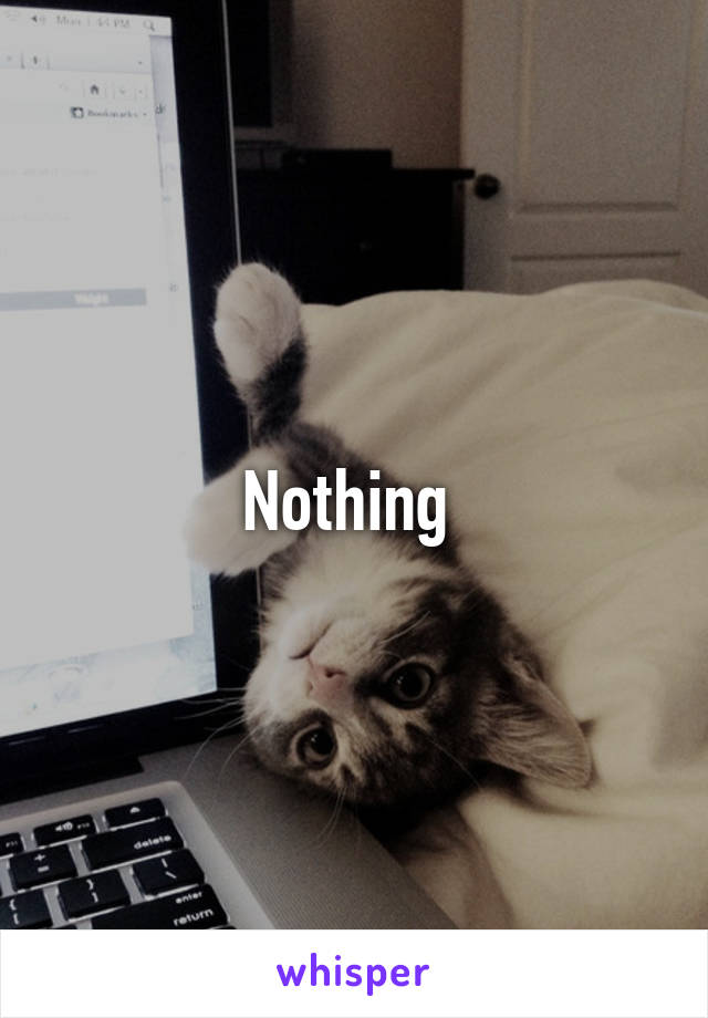 Nothing 