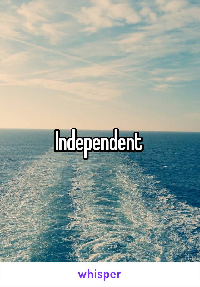 Independent 