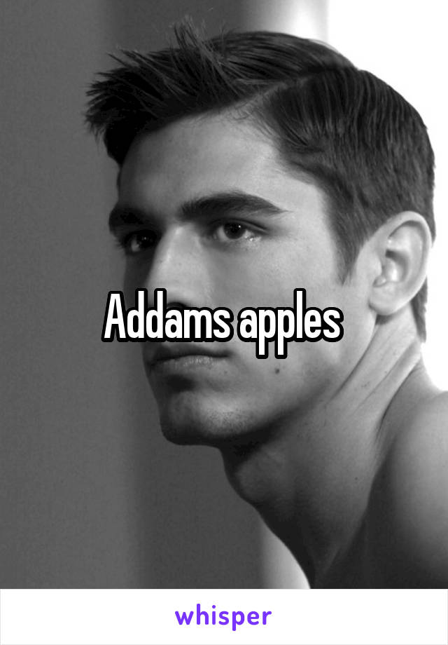 Addams apples 