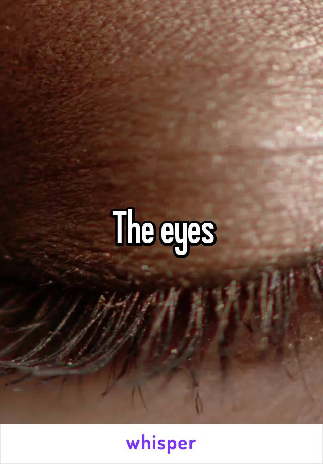 The eyes