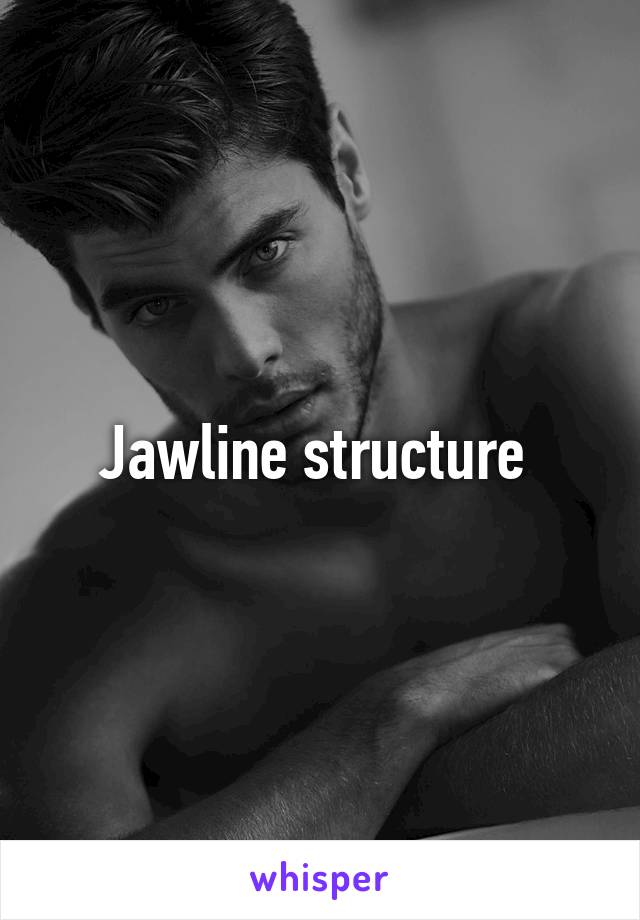 Jawline structure 