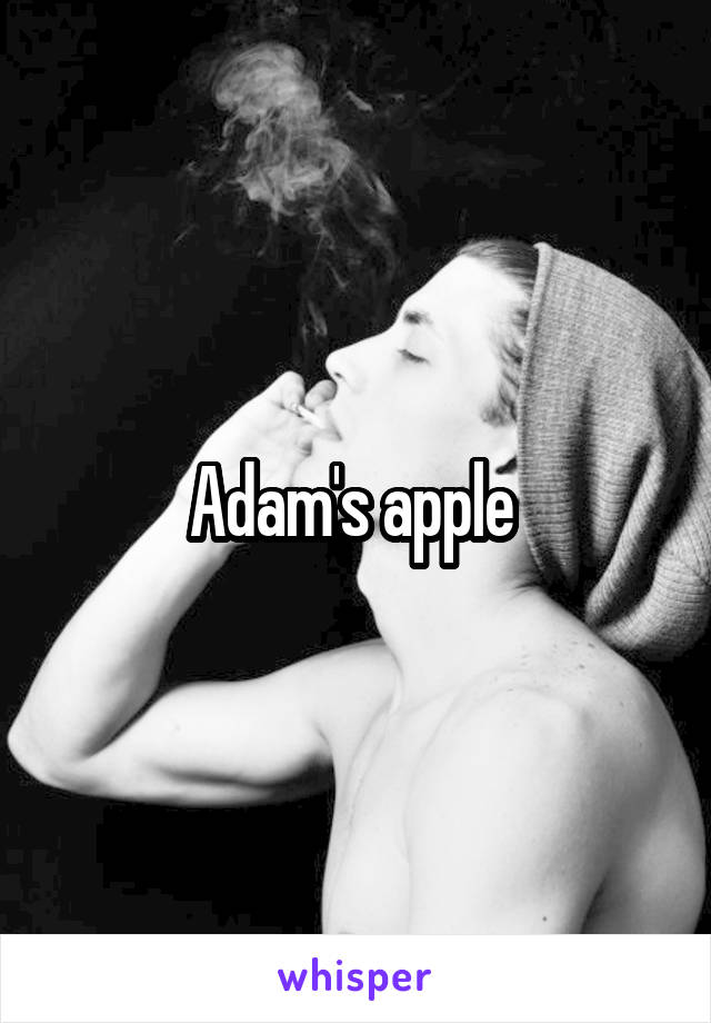 Adam's apple 