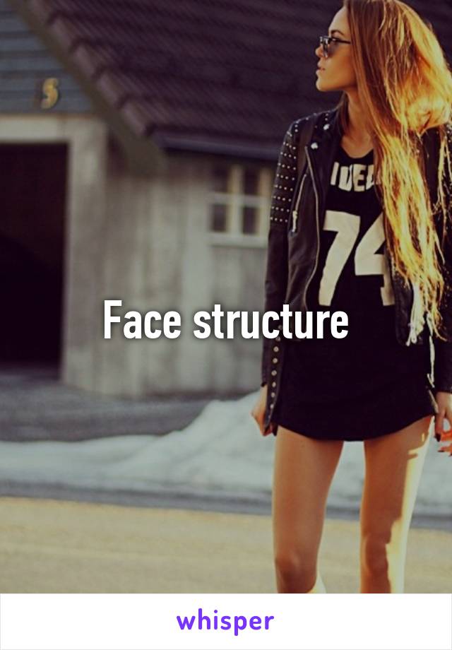 Face structure