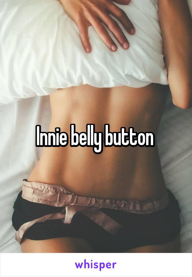 Innie belly button 