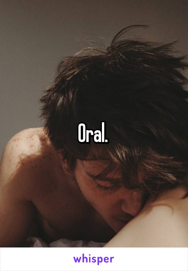 Oral. 