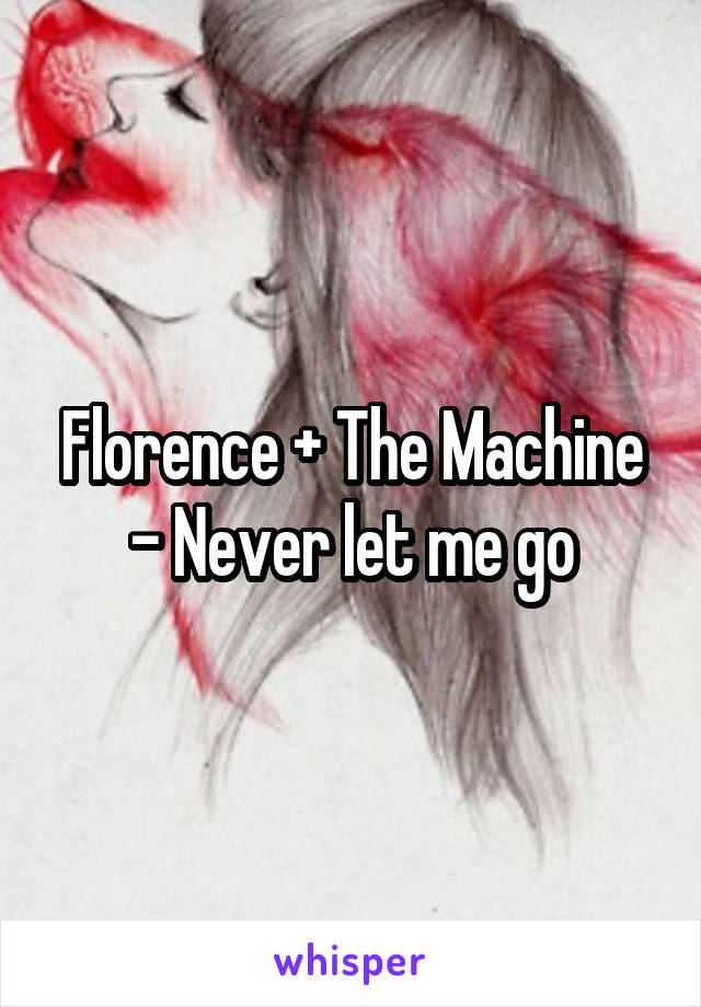Florence + The Machine - Never let me go