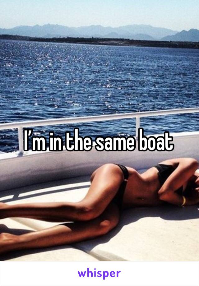 I’m in the same boat