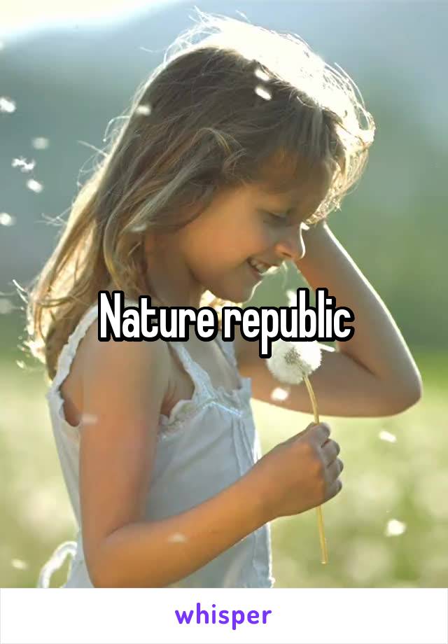 Nature republic