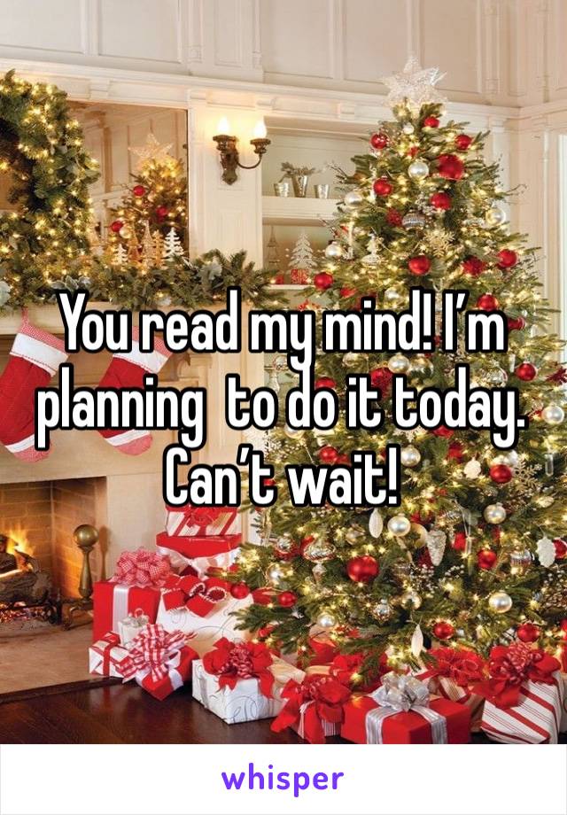 You read my mind! I’m planning  to do it today. Can’t wait!