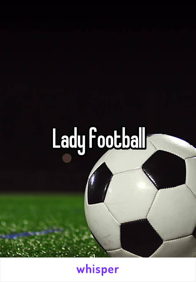 Lady football