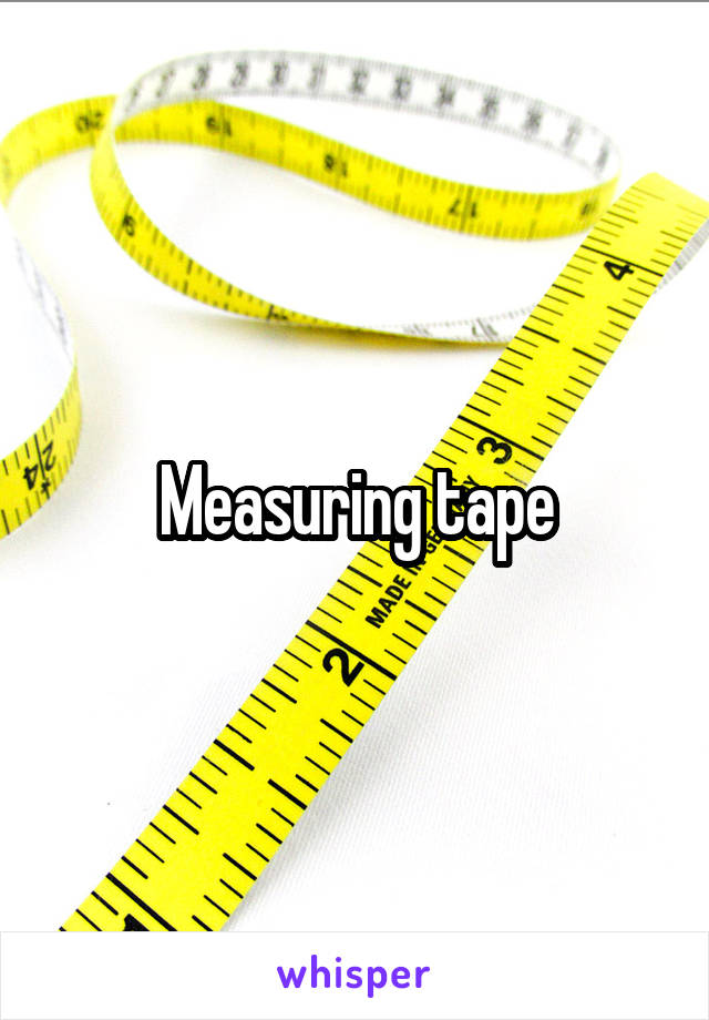 Measuring tape