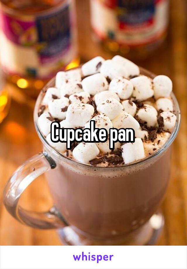 Cupcake pan 
