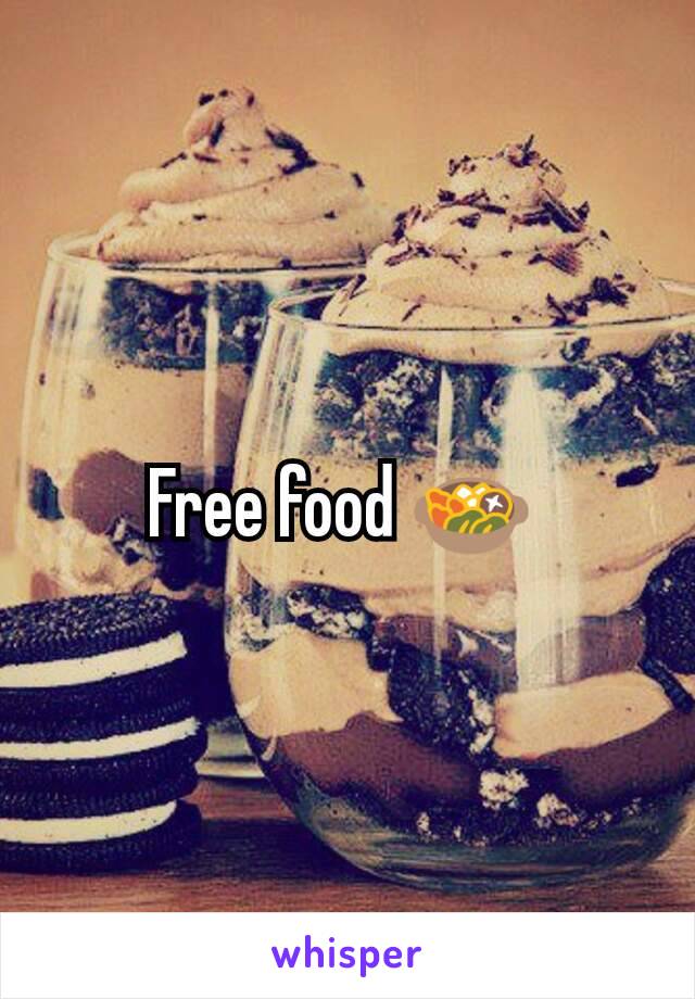 Free food 🍲 