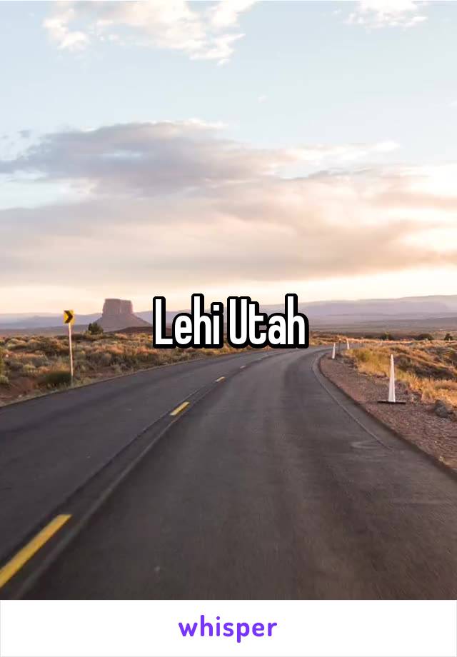 Lehi Utah