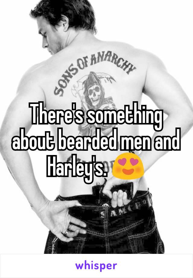 There's something about bearded men and Harley's. 😍