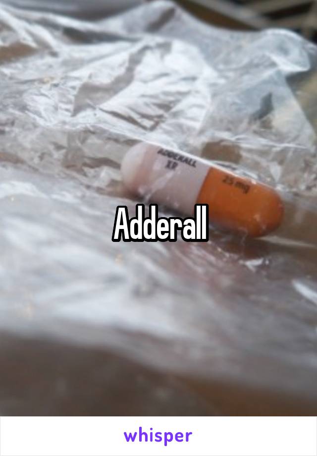 Adderall