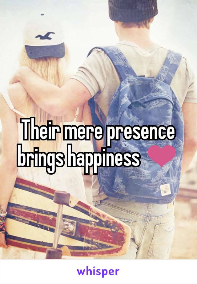 Their mere presence brings happiness ❤️