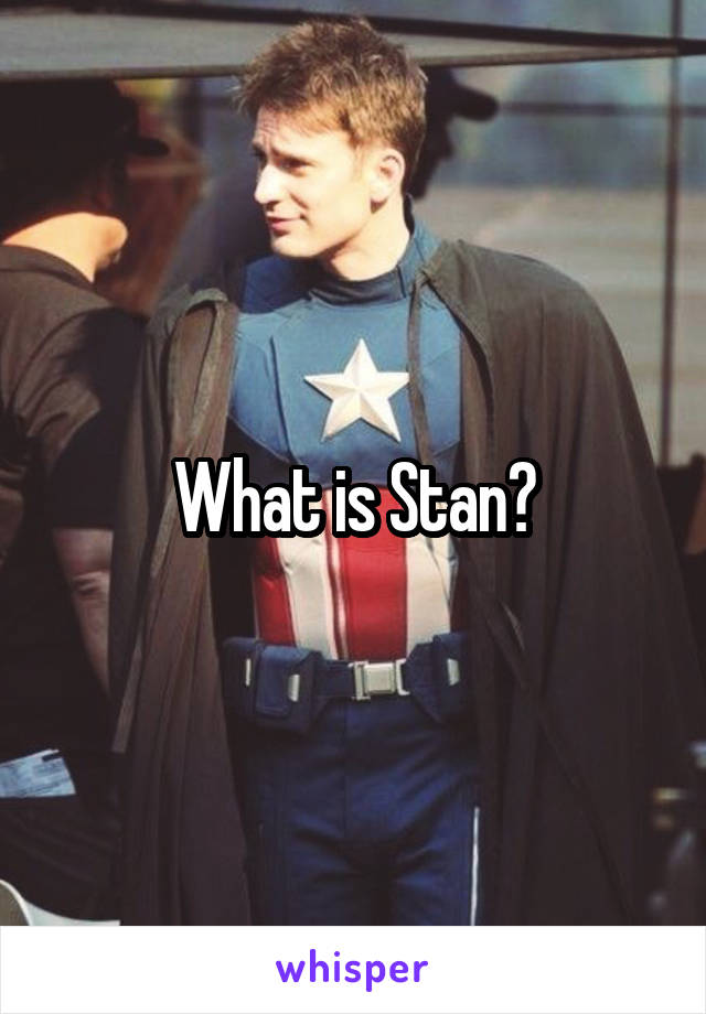 What is Stan?