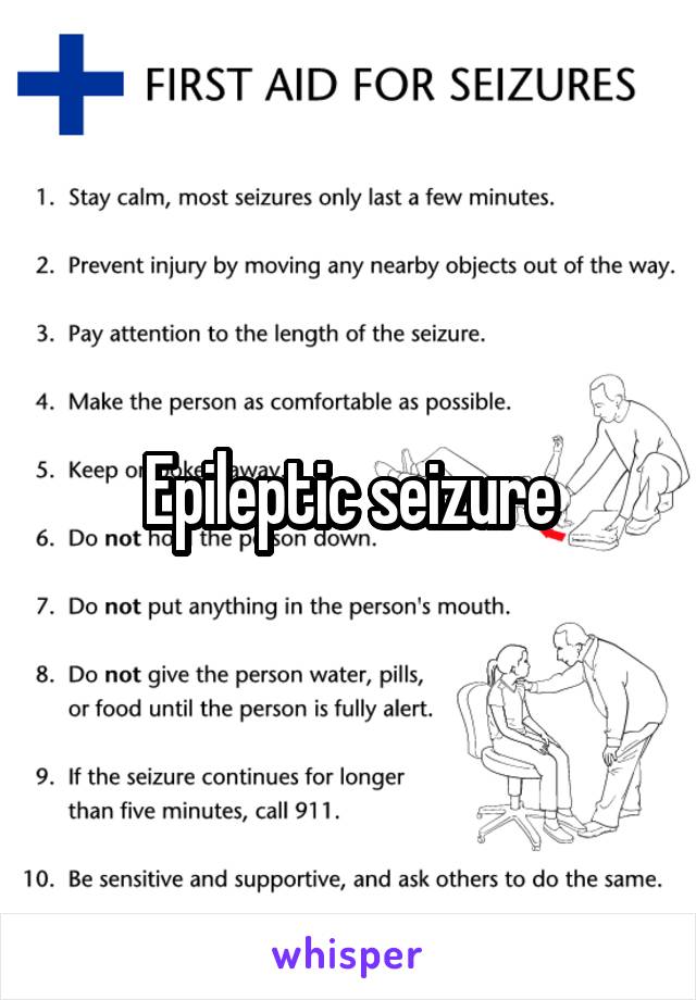 Epileptic seizure