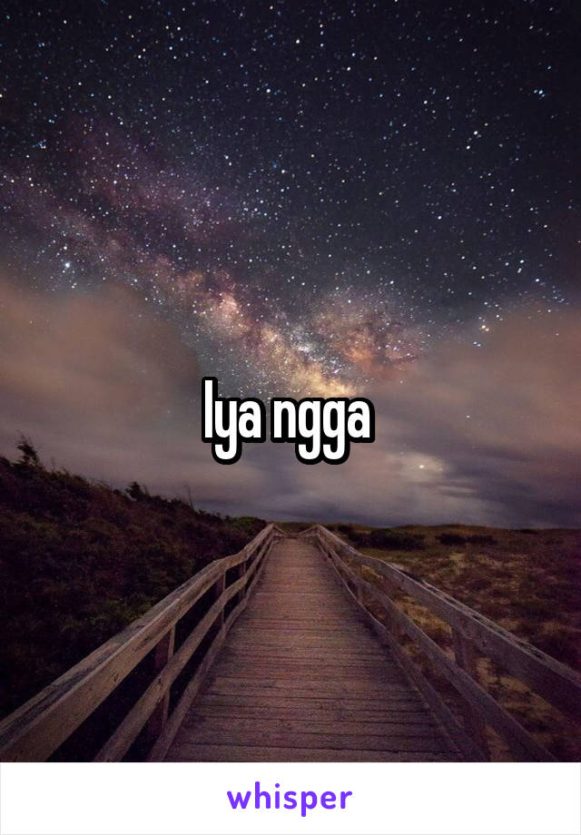 Iya ngga 