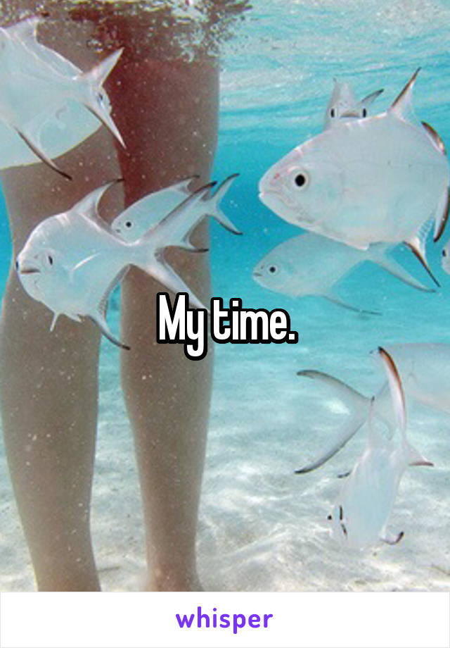 My time.