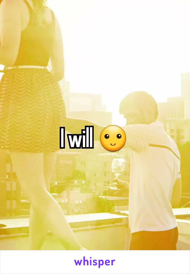 I will 🙂