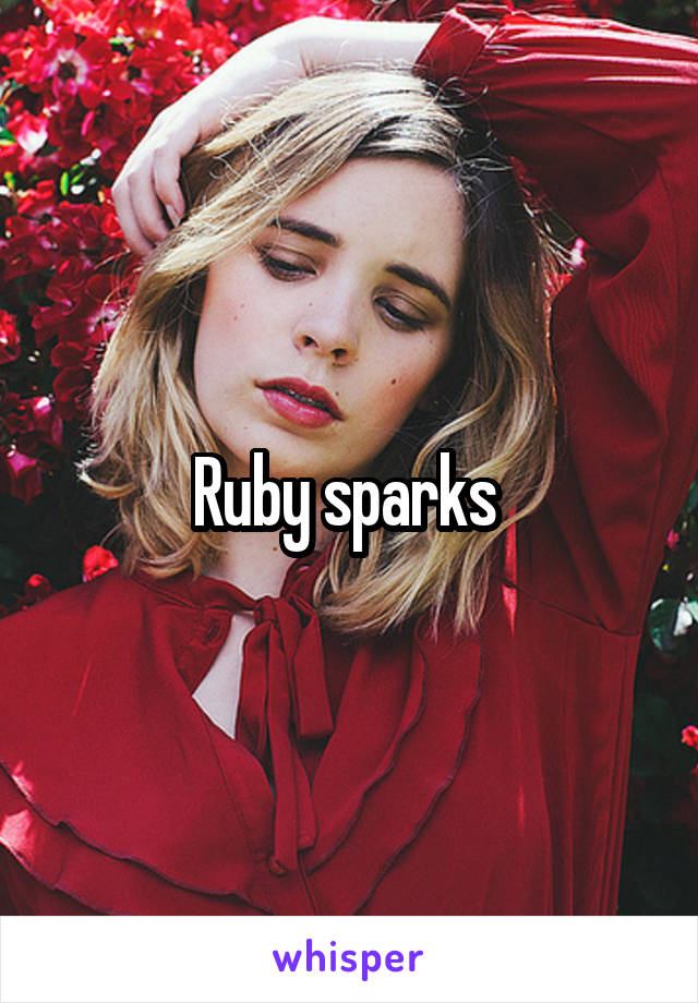 Ruby sparks 