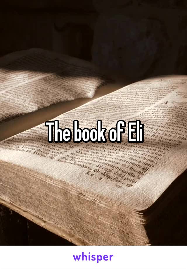 The book of Eli