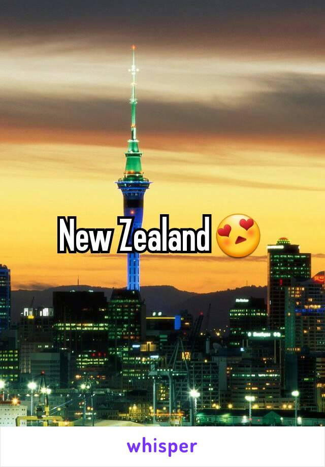 New Zealand😍